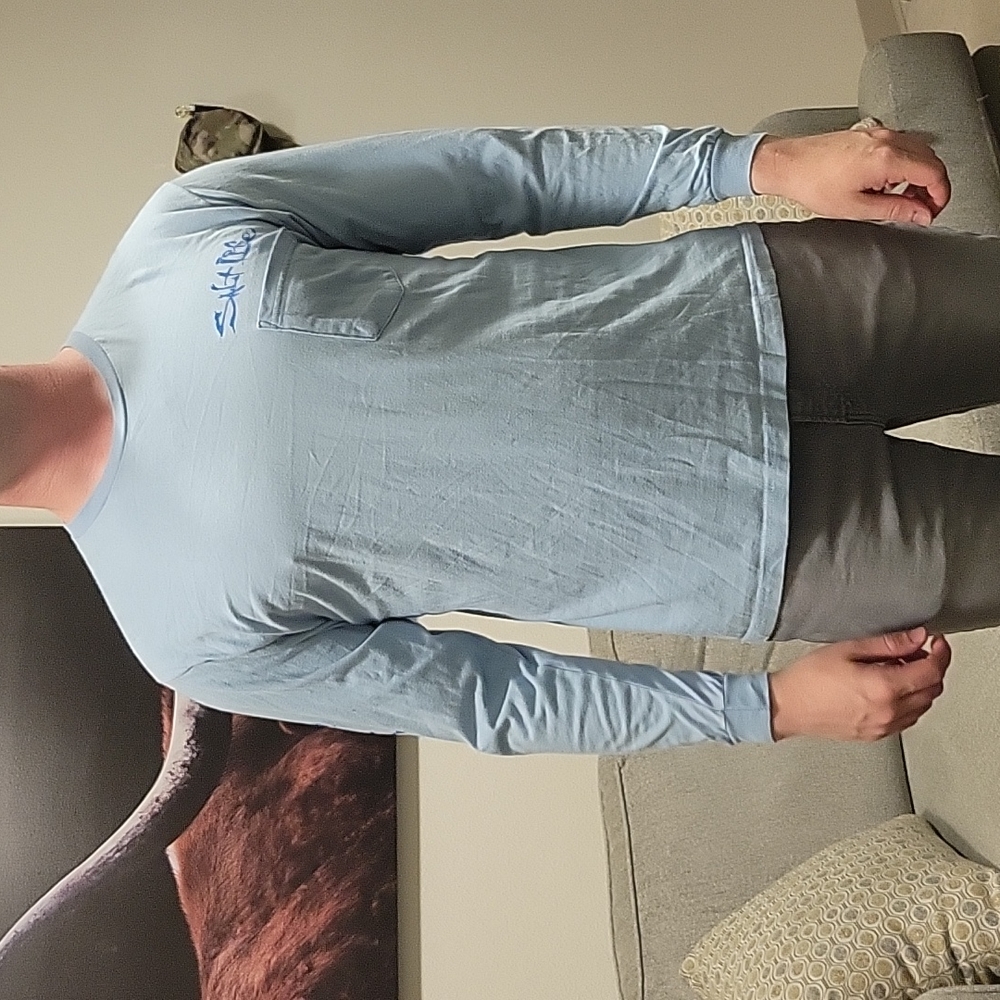 Salt Life long sleeve tee men's medium - Picture 3 of 5